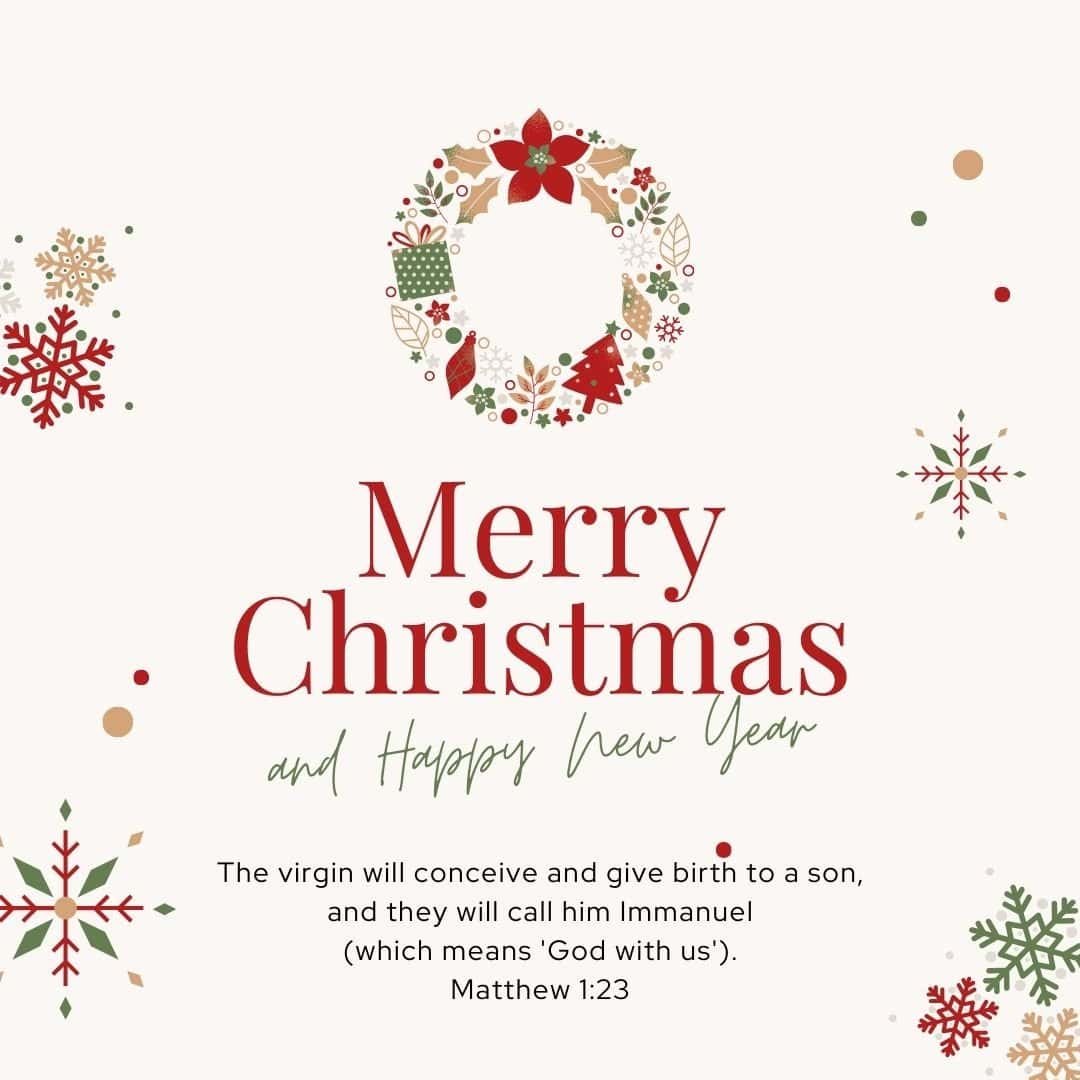 Matthew 1:23 The virgin will conceive and give birth to a son, and they will call him Immanuel which means 'God with us.
