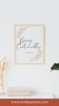 Inspirational wall art with Christian message 'Pray Continually' from 1 Thessalonians 5:17, promoting prayer and faith, perfect for religious home decor.
