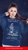 Rejoice in the Lord always Bible verse sweatshirt, Christian faith apparel, Philippians 4:4, religious clothing for women, spiritual encouragement, Christian gift idea, faith-based inspirational shirt.