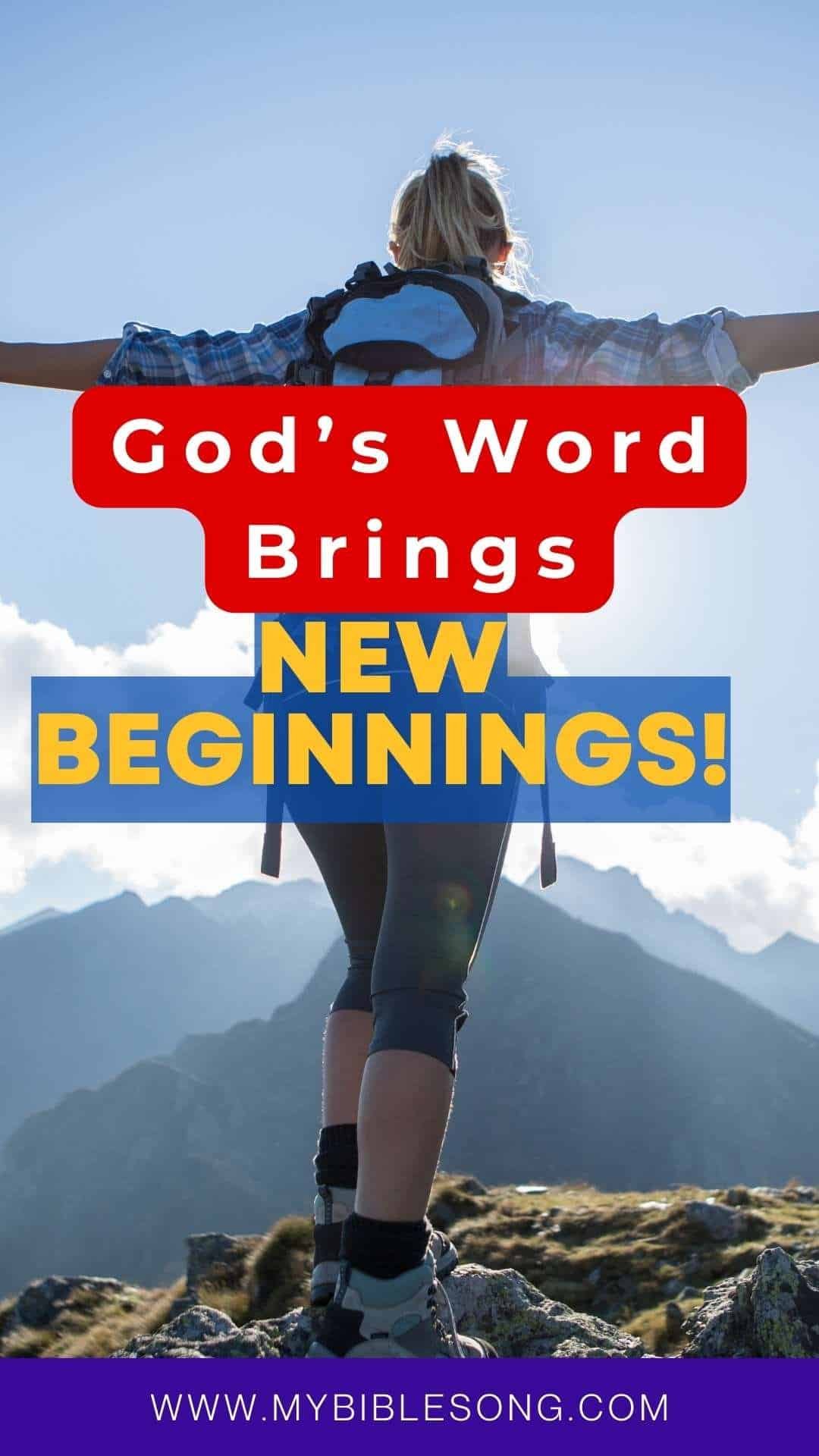 Bible Quotes for New Beginnings