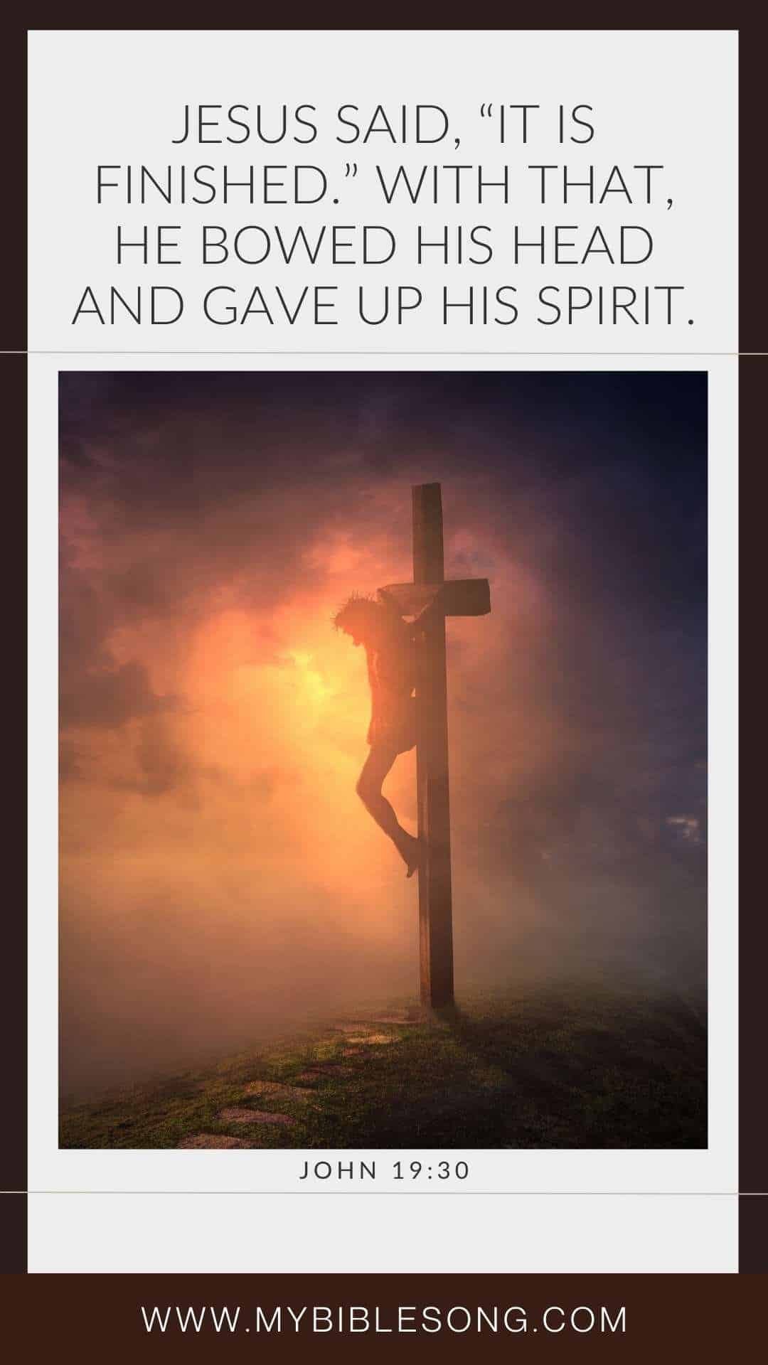 Understanding Good Friday: History, Significance, and Traditions Explained My Bible Song 2026 John 19-30 When he had received the drink Jesus said It is finished