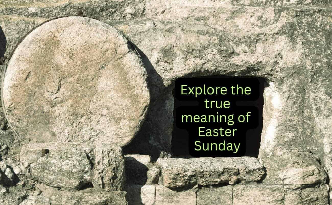 Explore the true meaning of Easter Sunday through biblical songs and spiritual reflections on My Bible Song website.