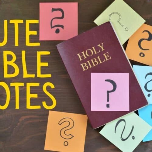 16 Cute Bible Notes to Brighten Your Faith Journey