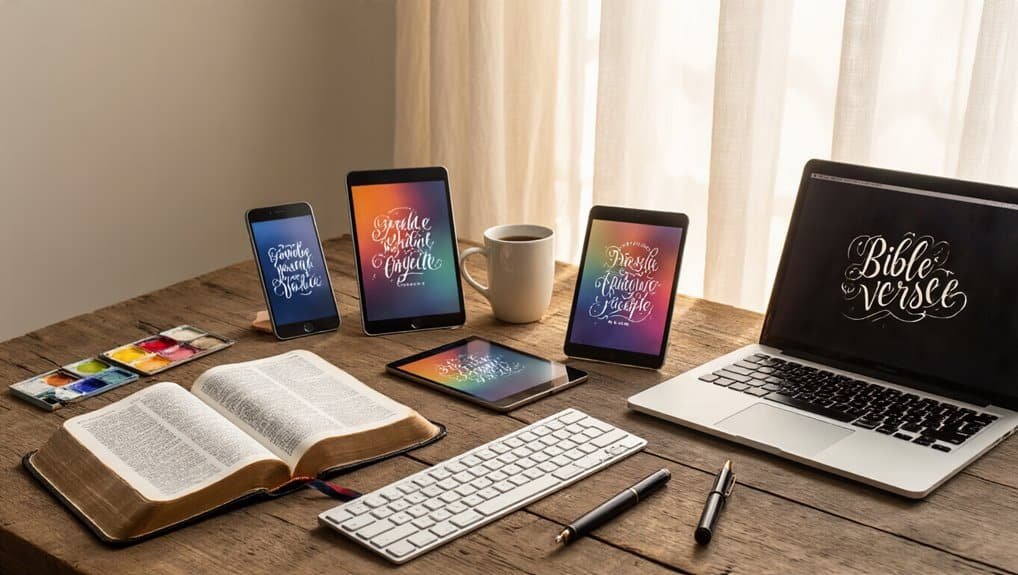 Aesthetic Bible Verses to Inspire Faith Daily My Bible Song 2026 creative scripture visual tools