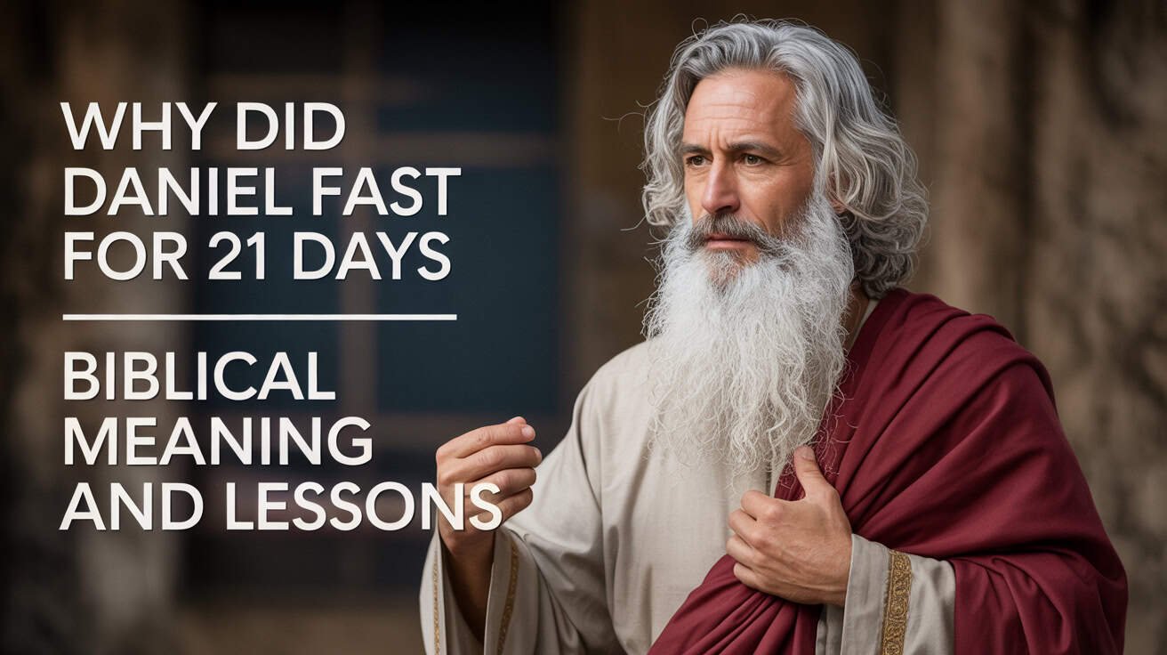 Daniel Fast 21 days biblical meaning and lessons, spiritual purpose, health benefits, and biblical guidance. Learn about fasting in the Bible with My Bible Song.