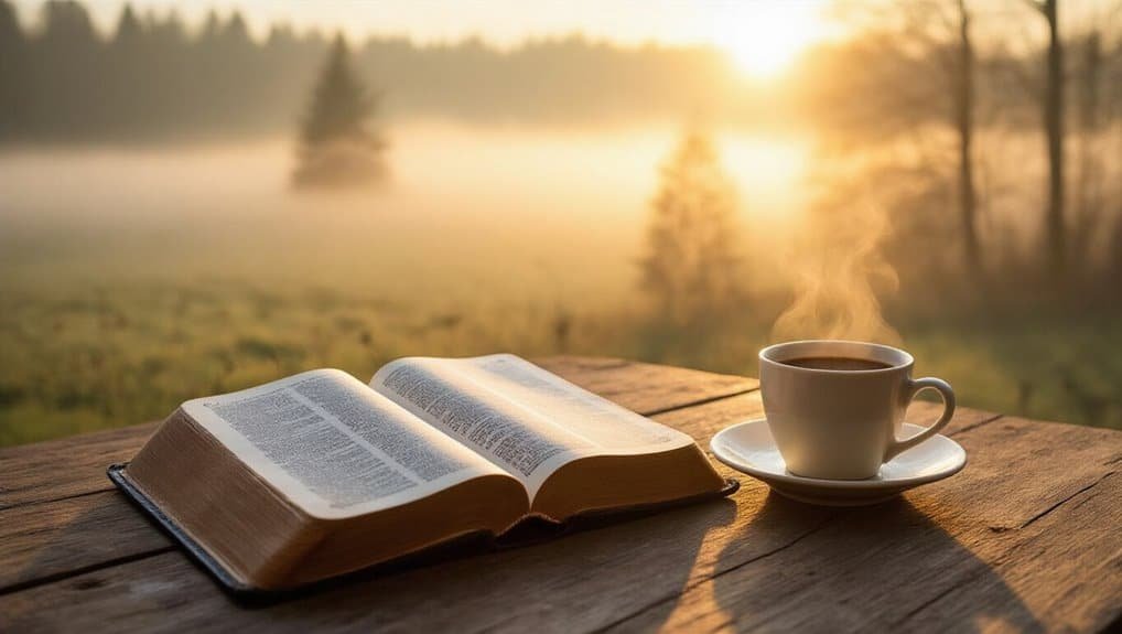 morning devotions shape priorities