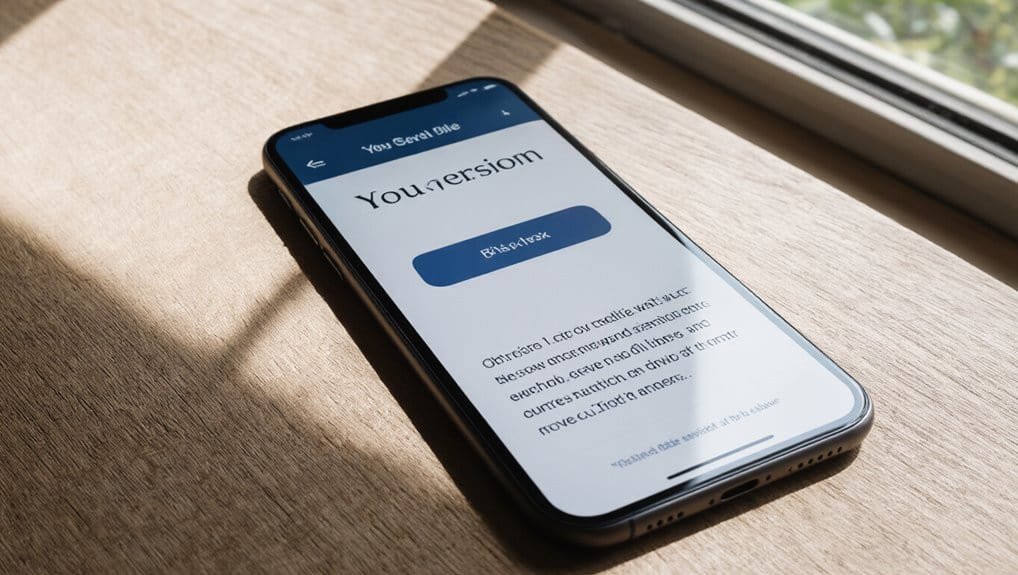 Bible song app on smartphone for spiritual worship and faith-building.