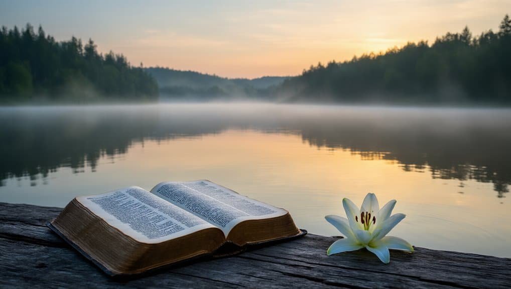 peaceful wholeness despite storms