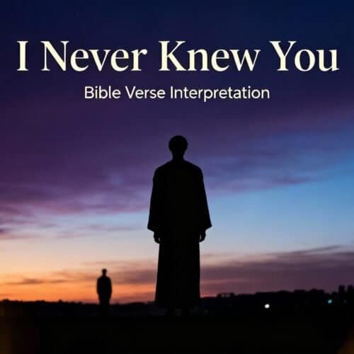 Silent silhouette of a person at sunset with a second figure in the distance, symbolizing spiritual reflection and biblical themes for "My Bible Song" website.