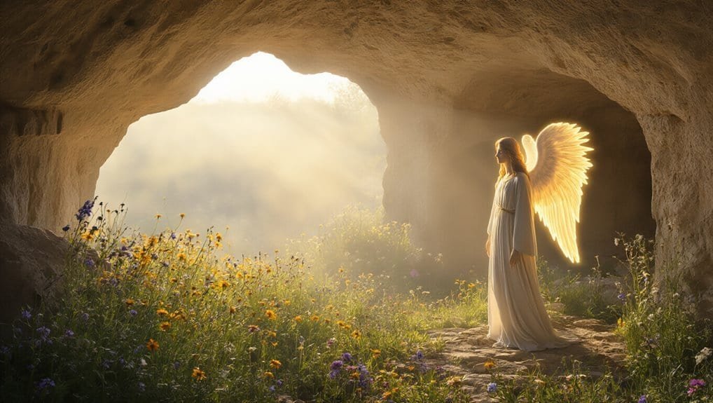 stone rolled away risen