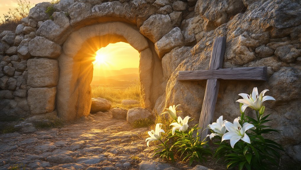 stone rolled away risen