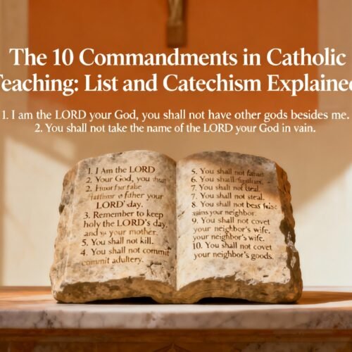 catholic ten commandments explained