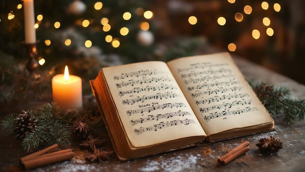 guitar led restrained christmas carol