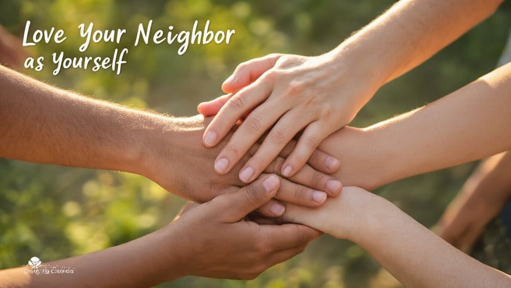 Hope your neighbors love you, as yourself; kindness, love, community, faith, unity, compassion, and biblical inspiration.