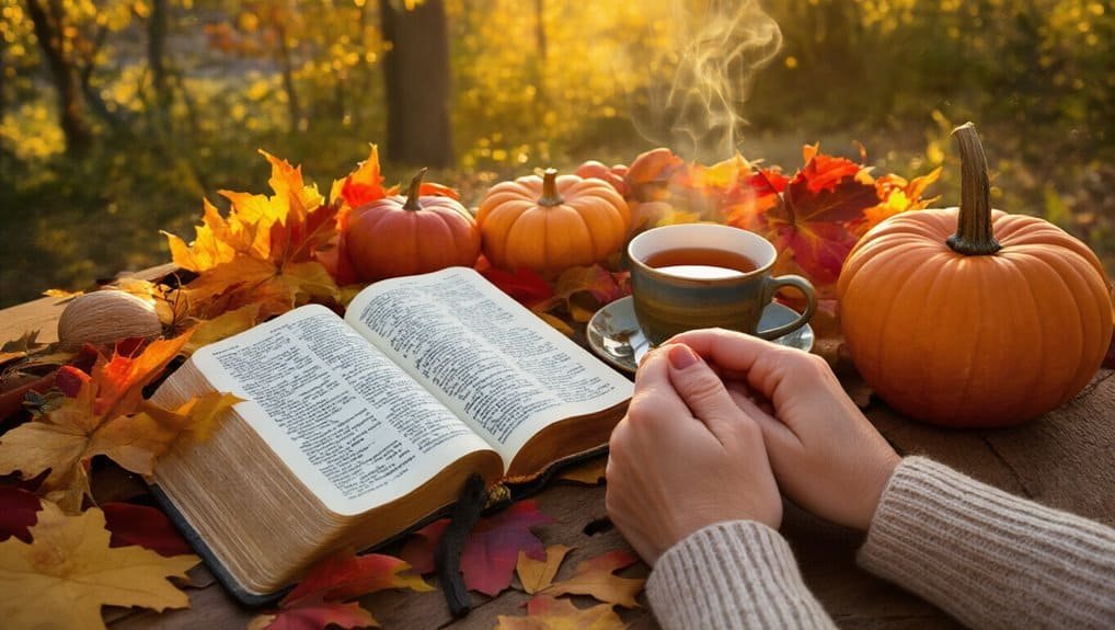 7 Bible Verses for Thanksgiving in 2025 My Bible Song 2026 rejoice pray give thanks