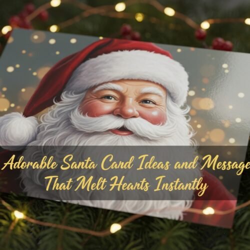 Adorable Santa Card Ideas and Messages That Melt Hearts Instantly My Bible Song 2026 adorable santa card melt hearts