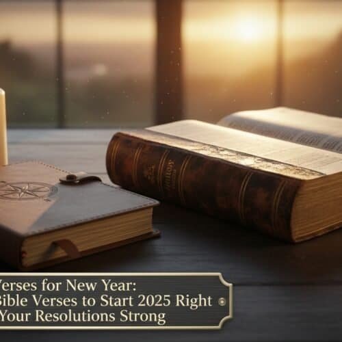 Bible verses, Christian inspiration, New Year prayers, scripture for resolutions, faith-based motivation, biblical encouragement, religious reflection, spiritual growth, Bible reading, prayer and hope, annual spiritual goals, impactful Bible quotes, devotionals, renewal, faith journey, biblical wisdom, spiritual inspiration.