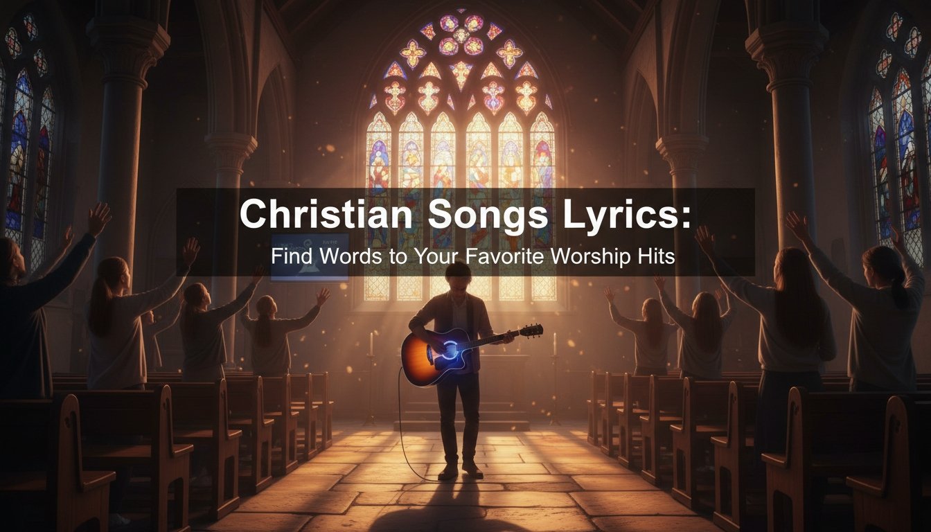 christian songs lyrics repository