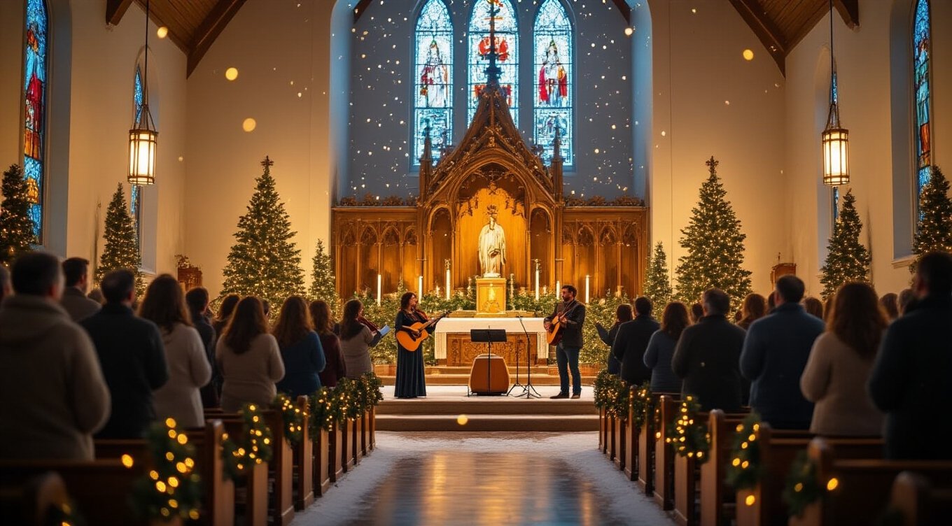 community celebration of joyful worship