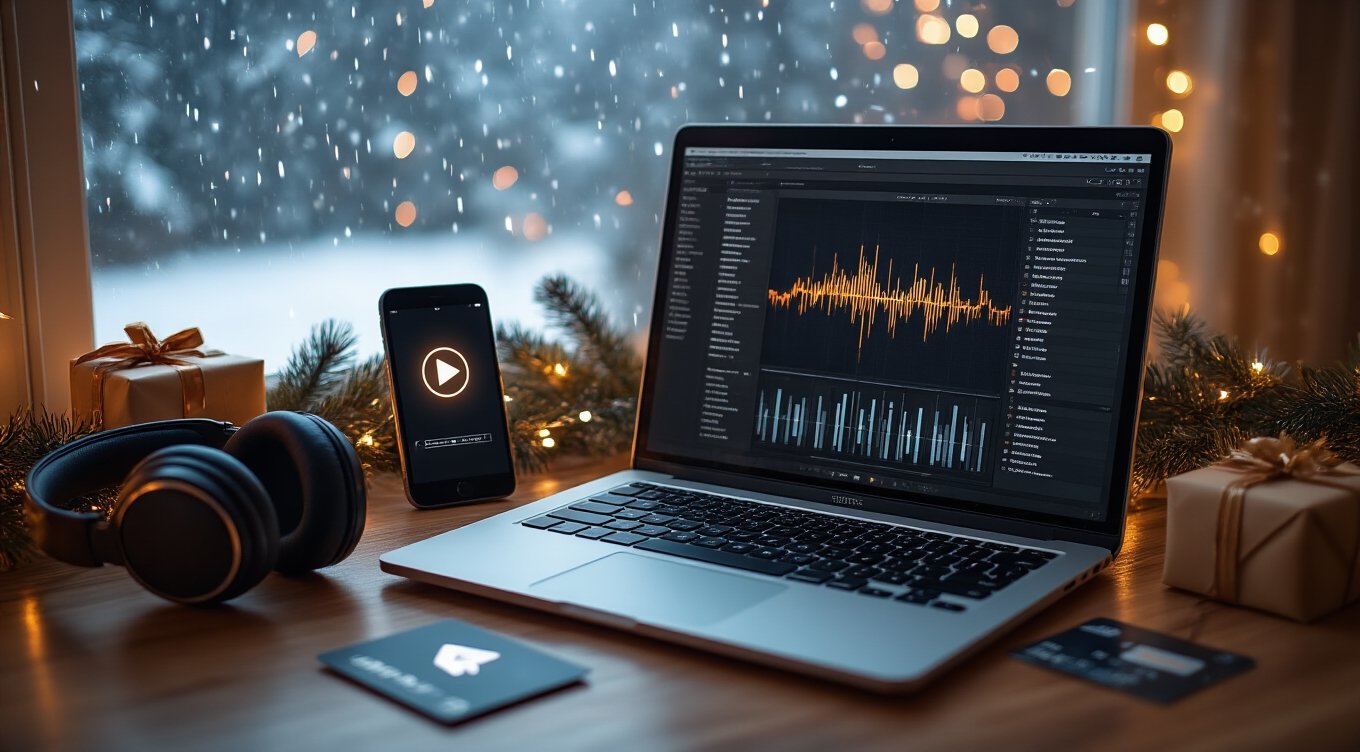 comprehensive music download options for christmas