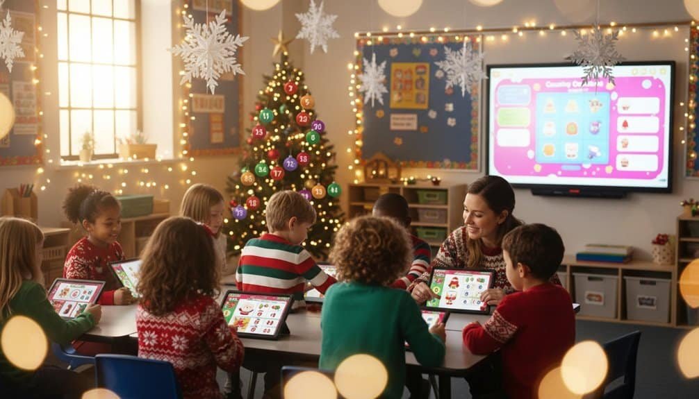 The Best Topmarks Christmas Games Kids Love in 2025—Fun, Free, and Teacher-Approved My Bible Song 2026 Engaging kids in Bible-themed holiday activities, celebrating the spirit of Christmas with festive classroom decor, digital learning tools, and joyful worship songs for children.