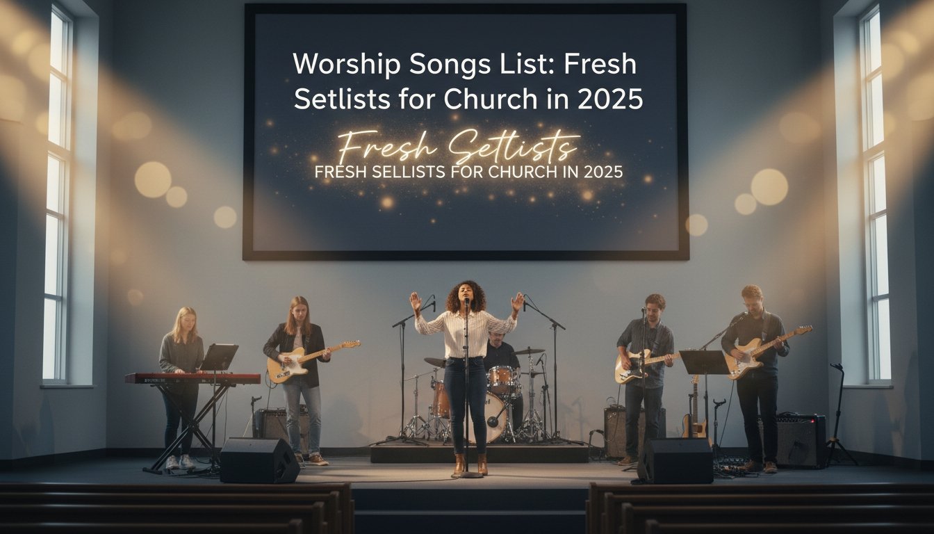 fresh setlists for future worship