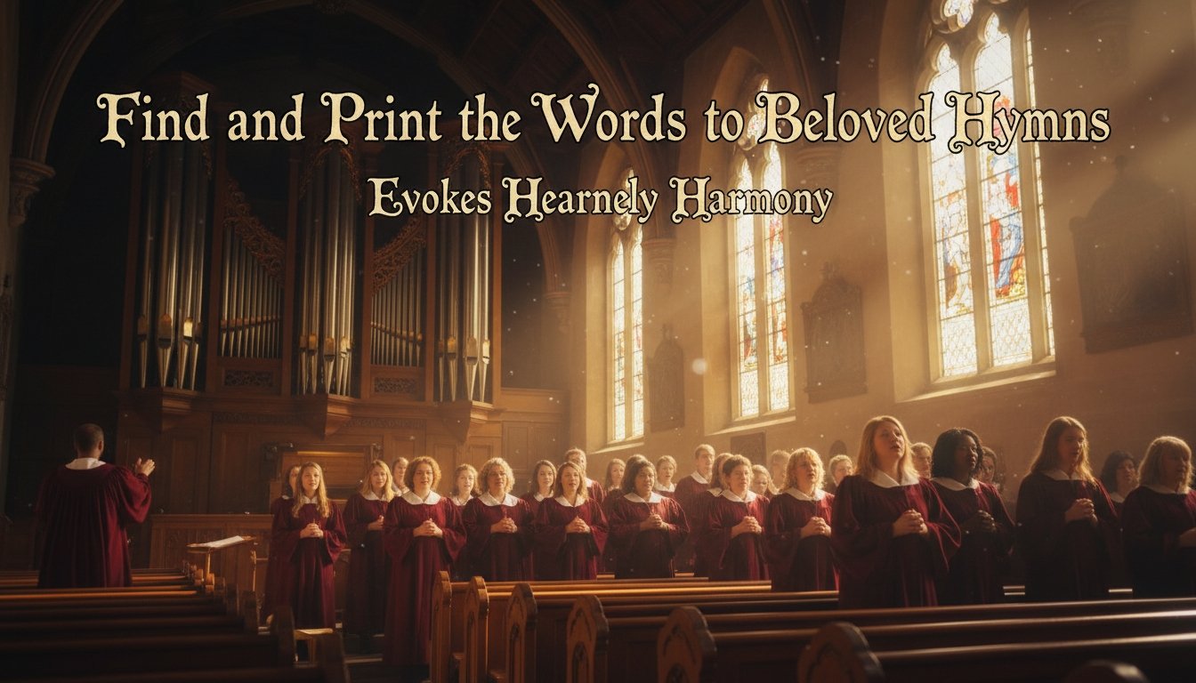 gospel song lyrics collection