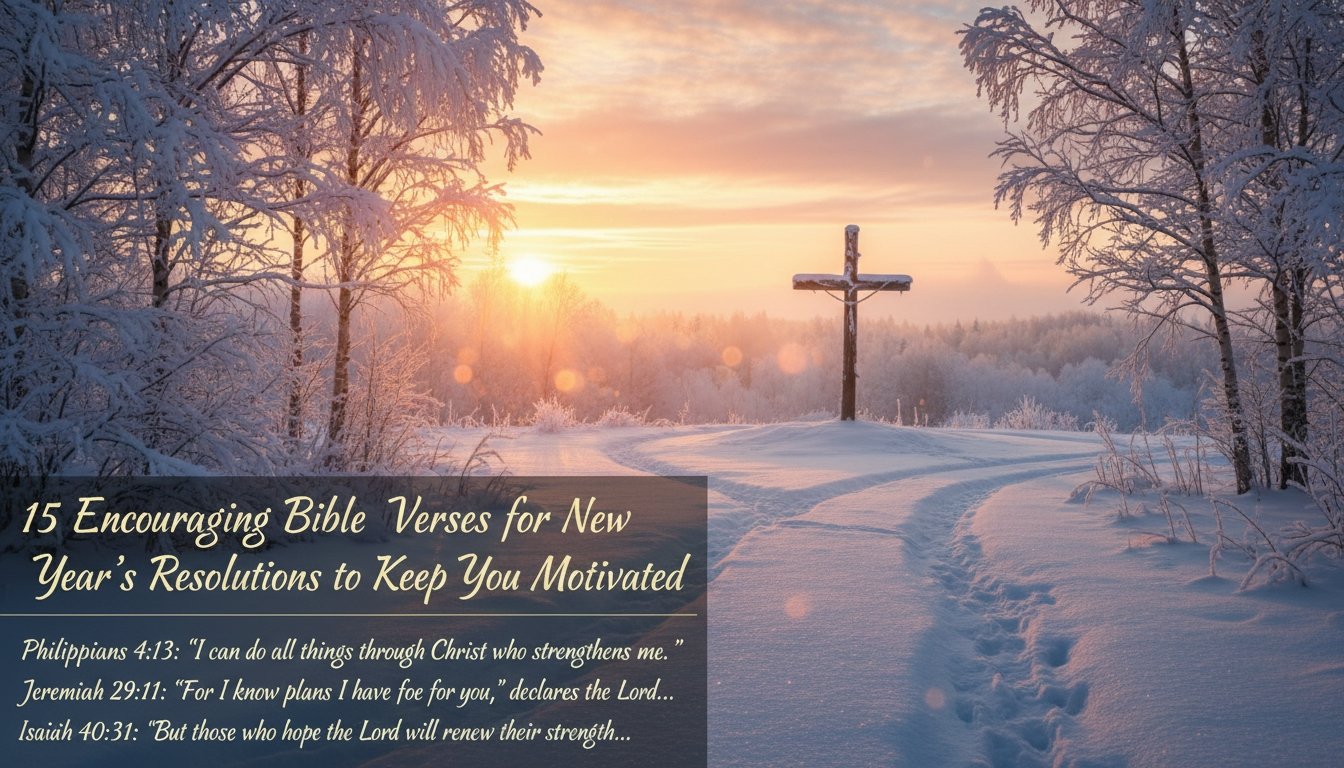 motivating bible verses for resolutions