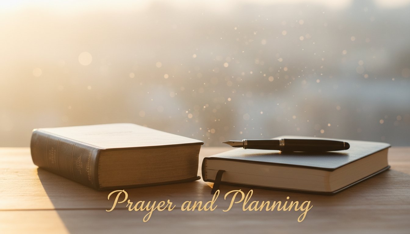 new year prayer planning verses