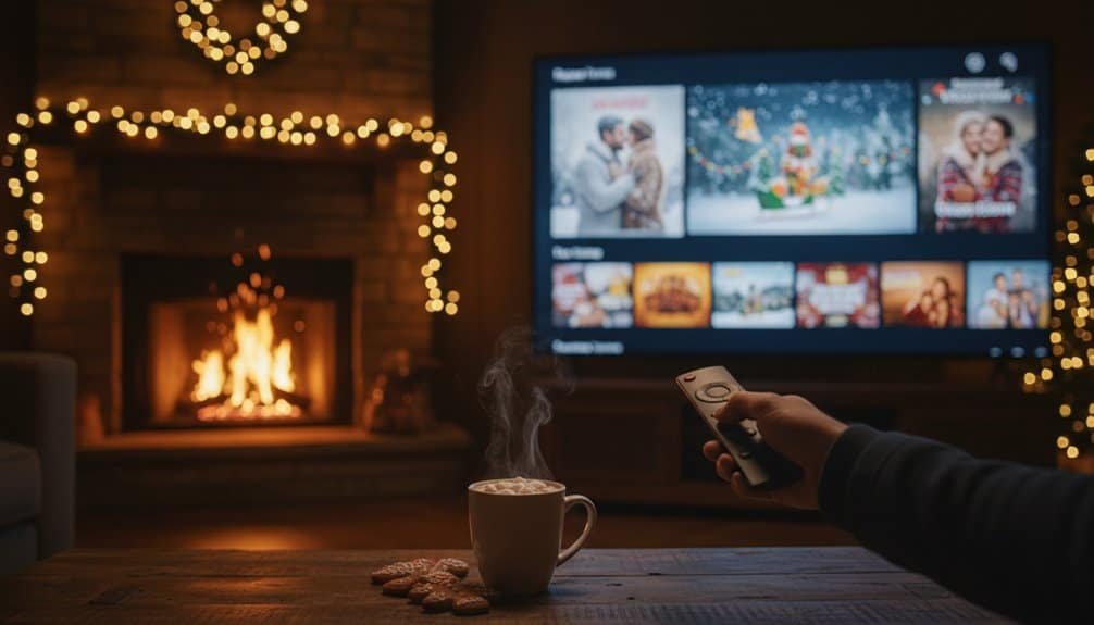 WiFi streaming of Christian holiday music and videos.