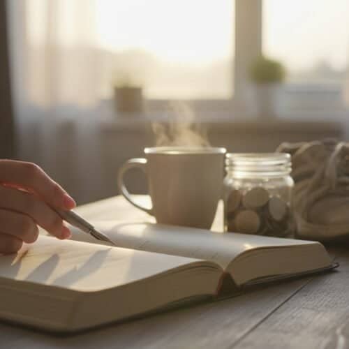 Bible study, prayer, worship, Christian faith, religious devotion, spiritual growth, peaceful setting, devotional materials, Bible journaling, spiritual reflection, Christian music, prayer journal.