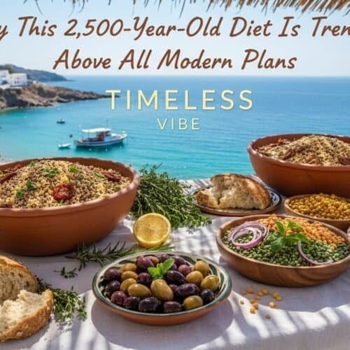 Why This 2500 Year Old Diet Is Trending Above All Modern Plans My Bible Song 2026 Healthy, vibrant grain bowls and fresh vegetables on a rustic table with a coastal ocean view. Perfect for inspiring nutritious, plant-based meals.