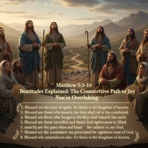 An image depicting Jesus Christ teaching his disciples outdoors in a serene mountain setting at sunrise, emphasizing biblical teachings, prayer, and faith. Perfect for religious websites focusing on Bible verses, Christian worship, or spiritual growth.