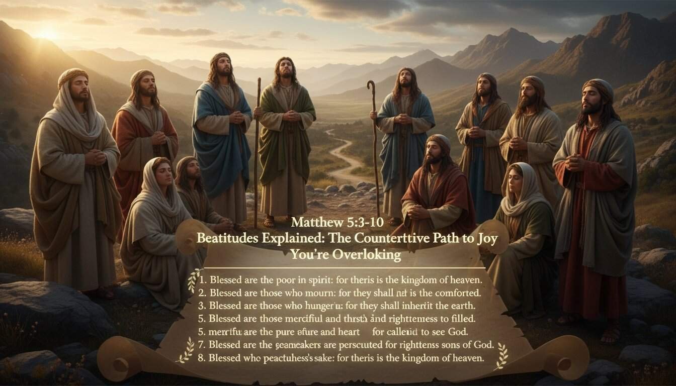 An image depicting Jesus Christ teaching his disciples outdoors in a serene mountain setting at sunrise, emphasizing biblical teachings, prayer, and faith. Perfect for religious websites focusing on Bible verses, Christian worship, or spiritual growth.