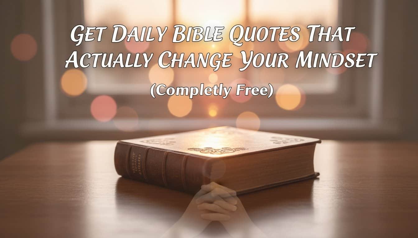 Bible quotes, Christian encouragement, daily scripture, faith building, Jesus teachings, biblical inspiration, free Bible quotes.