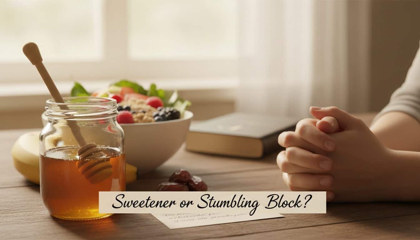 Sweetener or Stumbling Block? Exploring the health and dietary impact of honey and sugar alternatives with a reflective focus.