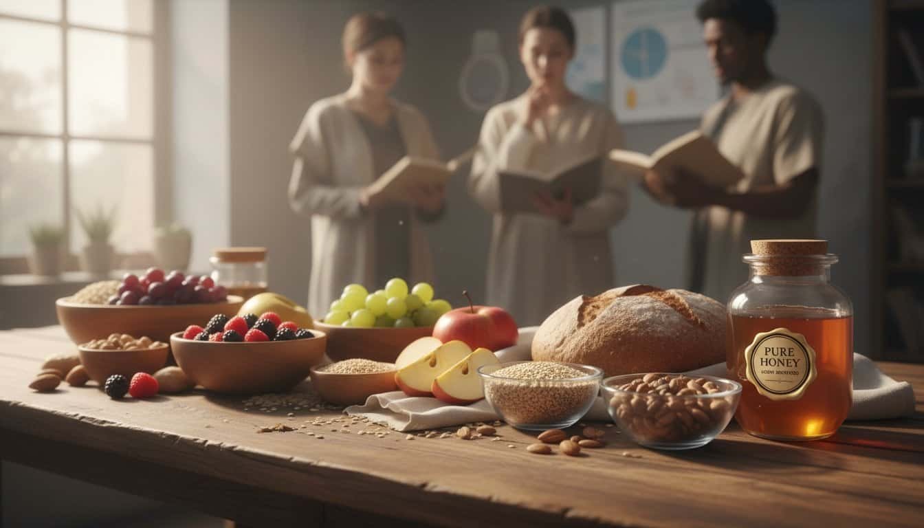 Children singing Bible songs at church.