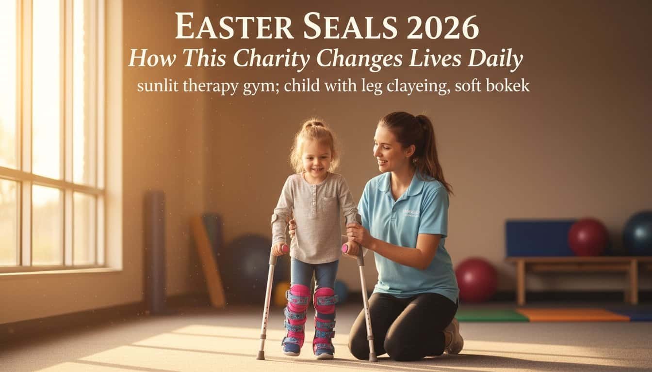 Help children with special needs and disabilities through charitable programs and therapy services. Support Easter Seals for a positive impact on children's lives and community well-being.