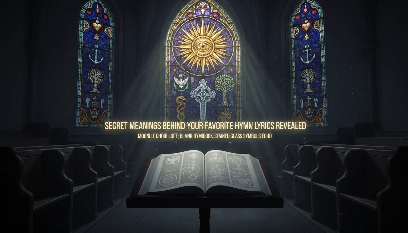 Inspirational Christian hymn lyrics for prayer and worship at church.