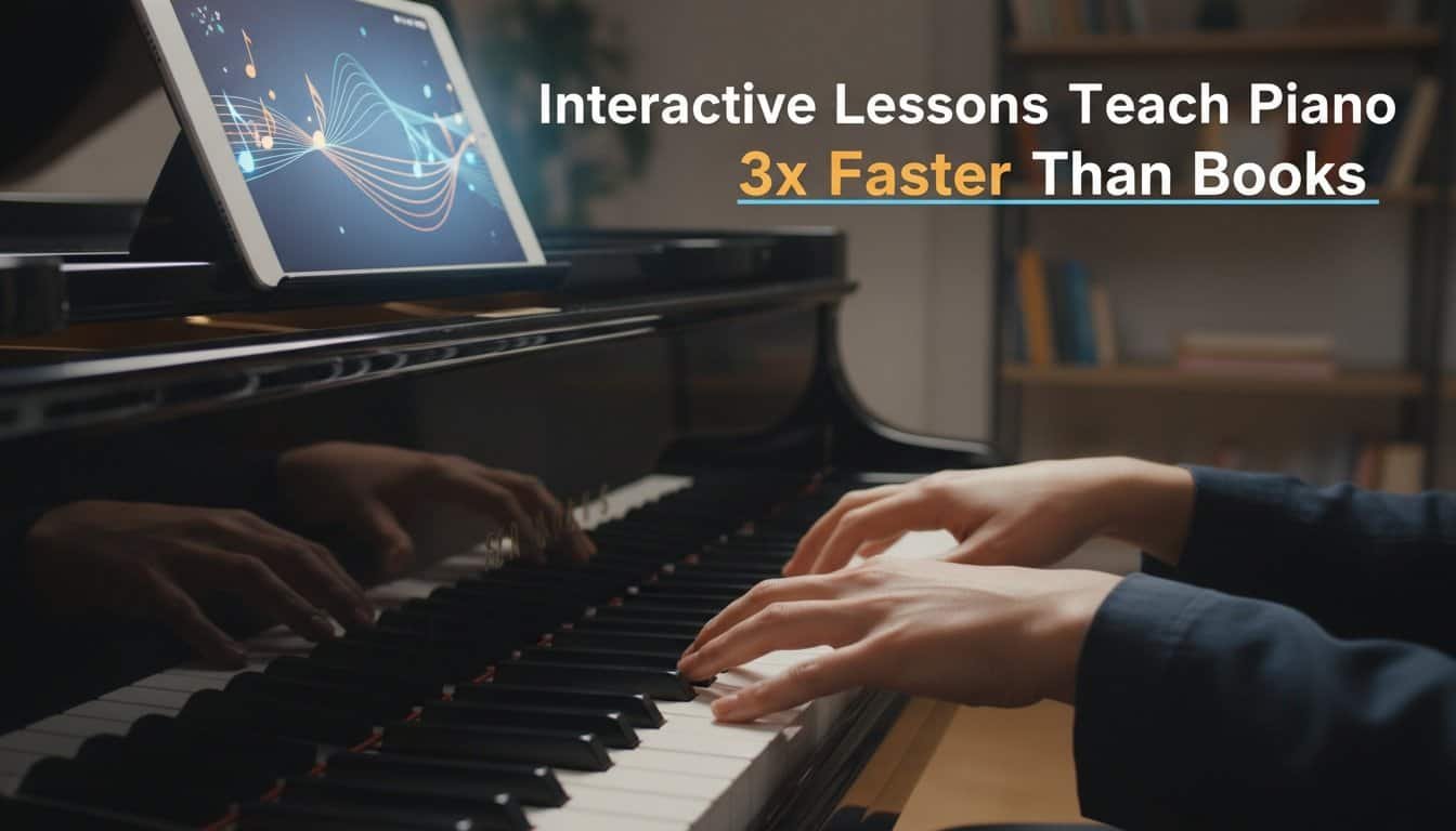 Interactive piano lessons for kids and adults to learn music faster, inspired by biblical principles, available at My Bible Song.