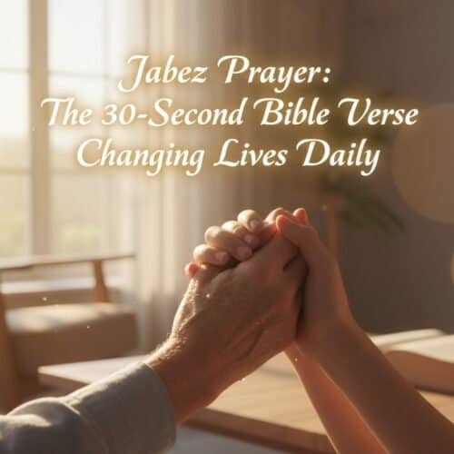 Alt text: Image of hands clasped in prayer with sunlight streaming through windows, emphasizing spiritual devotion and prayerful reflection.