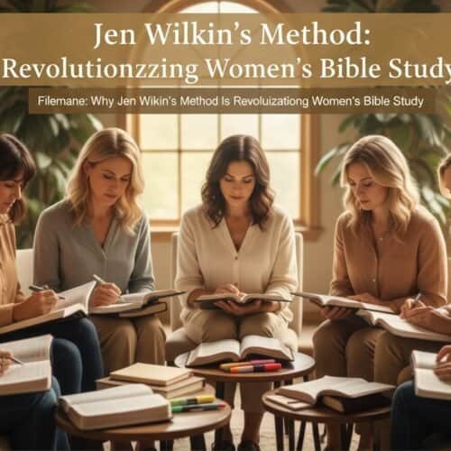 Why Jen Wilkin's Method Is Revolutionizing Women's Bible Study My Bible Song 2026 Women learning Bible with Jen Wilkin's method.