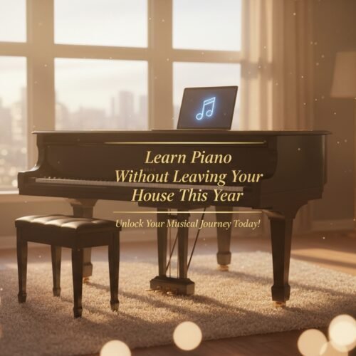 Learn Piano Without Leaving Your House This Year My Bible Song 2026 High-quality image of a grand piano ready for home piano lessons, promoting learning piano without leaving your house. Ideal for those seeking online or in-home musical instruction.