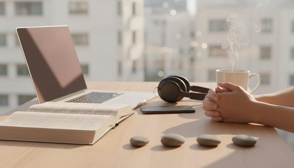 pray thank present receive peace