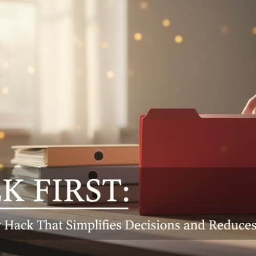 Optimized for Christian inspiration and biblical values, focusing on prioritizing faith and God's Word in daily life for spiritual growth and peace.