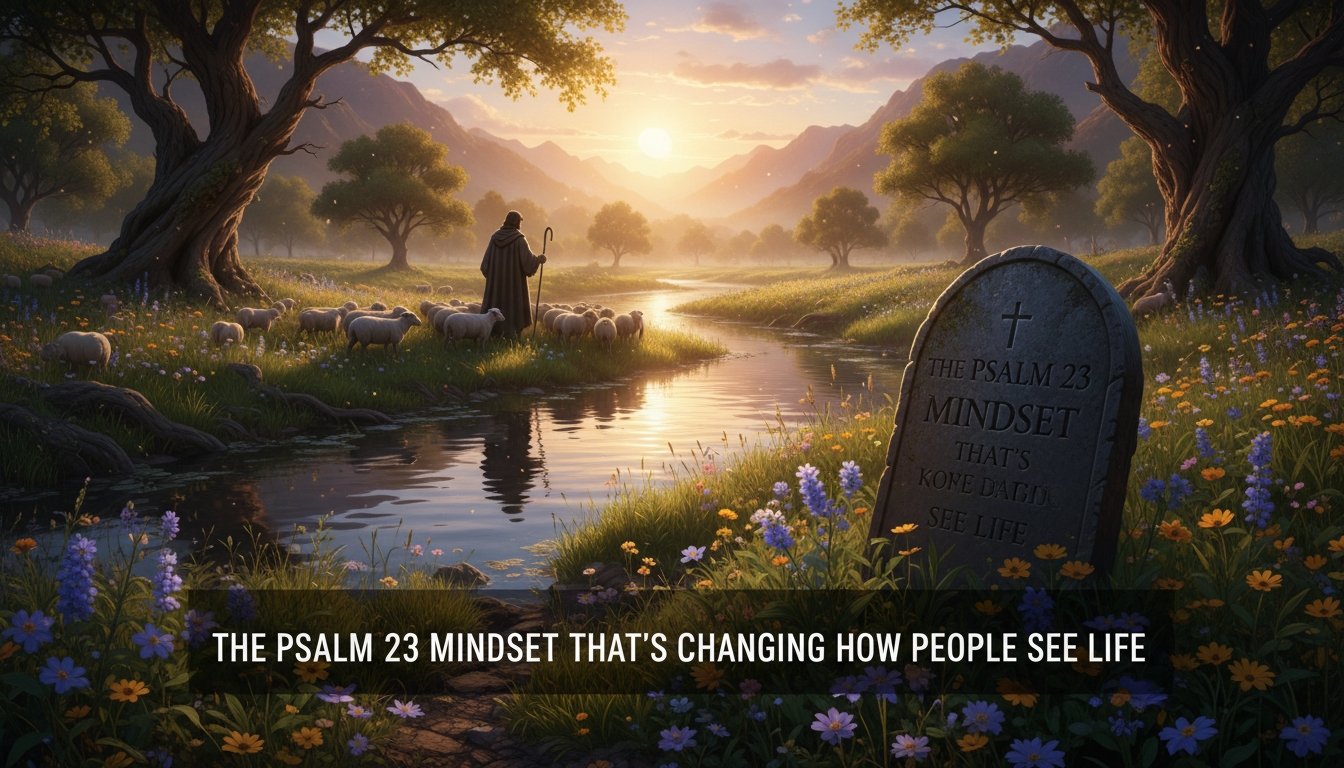 psalm 23 mindset transforming life perception