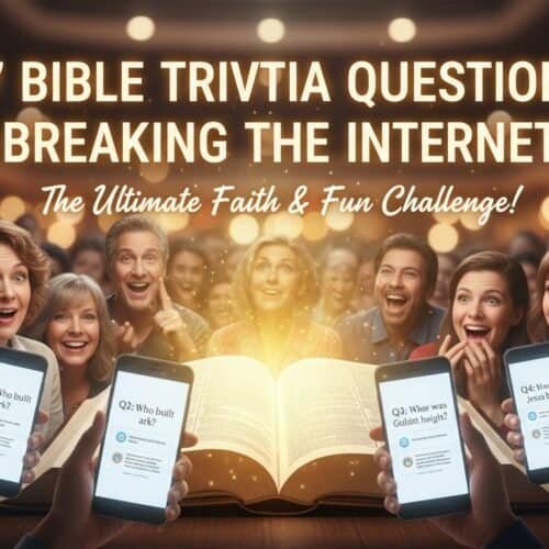 These 7 Bible Trivia Questions Are Breaking the Internet Right Now My Bible Song 2026 Engaging Bible trivia questions for children emphasizing faith and biblical knowledge. Perfect for spiritual growth and fun learning about scripture.