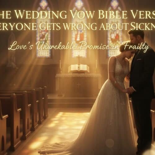 sickness vows biblical misinterpretation gjf8r - My Bible Song