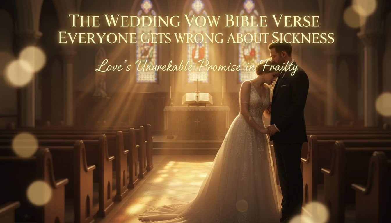 sickness vows biblical misinterpretation gjf8r - My Bible Song