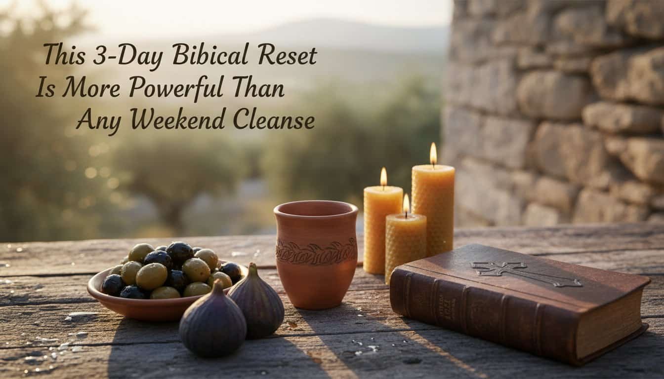 Powerful Biblical Reset for Wellness.